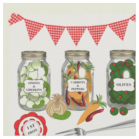 De eerste prijs gaat over het onderwerp Pickles Stof (Close Up)