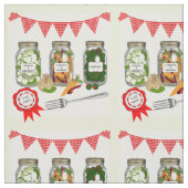 De eerste prijs gaat over het onderwerp Pickles Stof (Swatch)