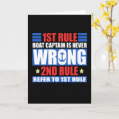 De eerste regel is dat kapitein schip nooit verkee kaart (Gele Bloem)