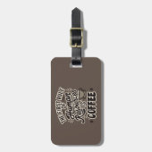 De eerste regel van het menselijk potentieel is ko bagagelabel (Voorkant verticaal)