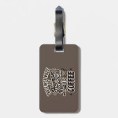 De eerste regel van het menselijk potentieel is ko bagagelabel (Achterkant verticaal)