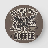 De eerste regel van het menselijk potentieel is ko ronde klok (Voorkant)