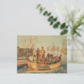 De eerste reis briefkaart (Staand voorkant)