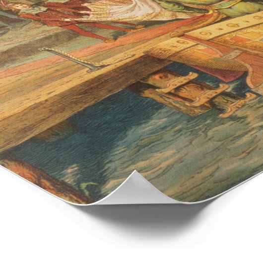 De eerste reis poster (Hoek)