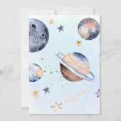 De eerste reis rond de fotouitnodiging van de zon kaart (Achterkant)