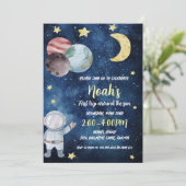 De eerste reis rond de zondag uitnodiging (Staand voorkant)