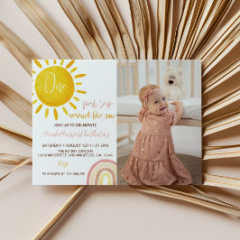 De eerste reis rond de zondag uitnodiging