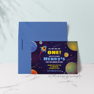 De eerste reis rond de zondag uitnodiging