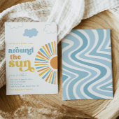 De eerste reis rond de zondag uitnodiging