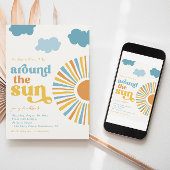 De eerste reis rond de zondag uitnodiging