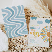 De eerste reis rond de zondag uitnodiging