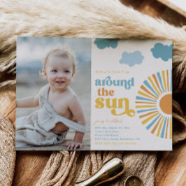 De eerste reis rond de zondag uitnodiging