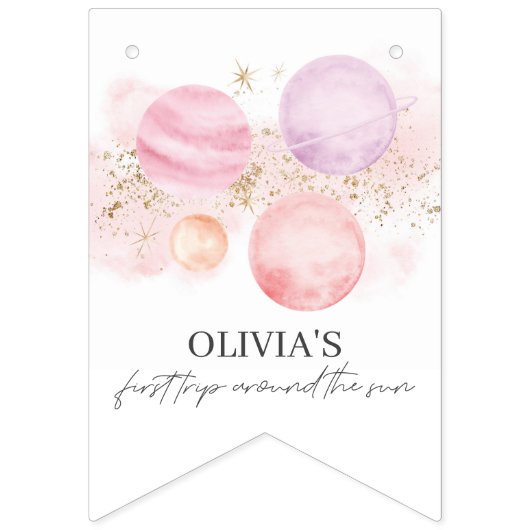 De eerste reis rond de zondag van de banner (Eerste vlag)