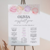 De eerste reis rond de zonmeisjes rond de halve da poster