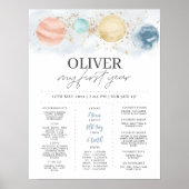 De eerste reis rond de zonnescherm poster (Voorkant)