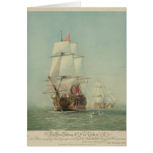 De eerste reis van de overwinning in 1778 (Voorkant)