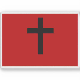 De eerste revolutionaire vlag van Griekenland (182 Sticker