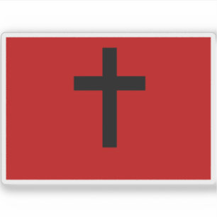 De eerste revolutionaire vlag van Griekenland (182 Sticker