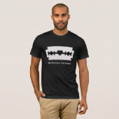 De eerste snede is de diepste - shirt (Voorkant volledig)
