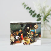 De eerste spelling briefkaart (Staand voorkant)