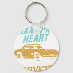 de eerste stal opa's hart nu ben ik achter zijn co sleutelhanger