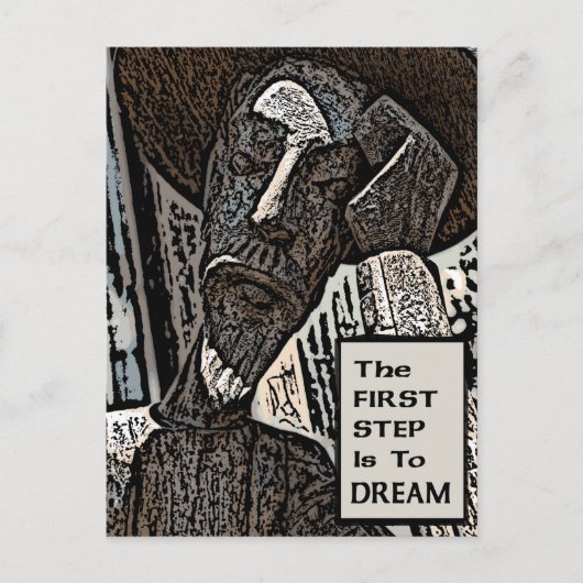 De eerste stap briefkaart (Voorkant)