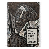 De eerste stap notitieboek (Voorkant)