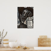 De eerste stap poster (Keuken)