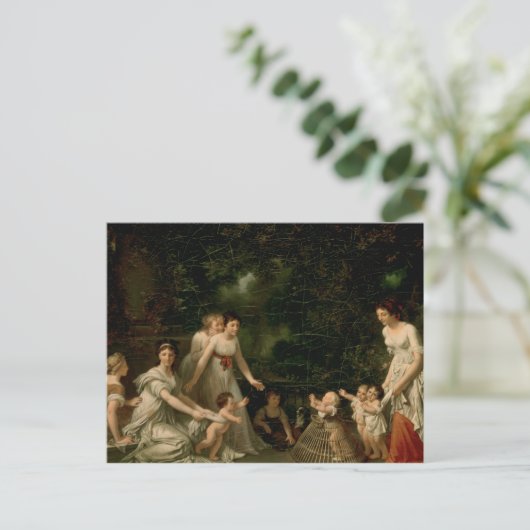 De eerste stappen briefkaart (Staand voorkant)