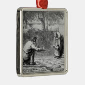 De eerste stappen metalen ornament (Rechts)