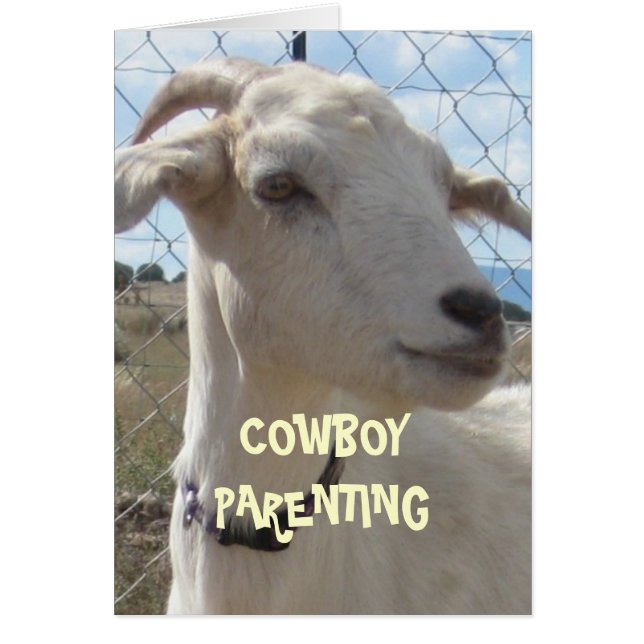 De eerste stappen van de baby lopen Joke - Cowboy  (Voorkant)