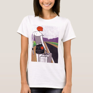 De eerste steen gegoten t-shirt