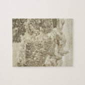De eerste strijd tussen het Chinese leger en dat Legpuzzel (Horizontaal)