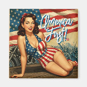 De eerste Susan Lee Square magneet (Voorkant)