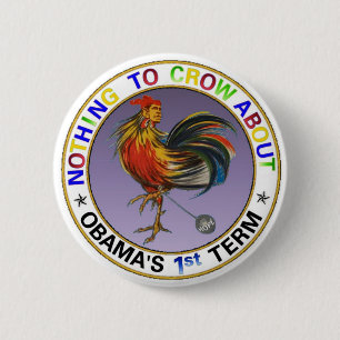 De eerste termijn van Obama Ronde Button 5,7 Cm