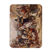 De eerste Thanksgiving 1621 | c.1932 Magneet (Verticaal)