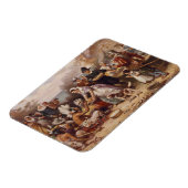De eerste Thanksgiving 1621 | c.1932 Magneet (Linkerzijde)
