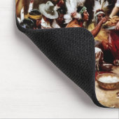 De eerste Thanksgiving, 1621. Fine Art Muismat (Hoek)