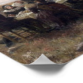 De eerste Thanksgiving bij Plymouth door Brownscom Poster (Hoek)