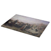 De eerste Thanksgiving bij Plymouth door Brownscom Snijplank (Hoek)