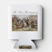 De eerste Thanksgiving Blikjeskoeler (Achterkant)