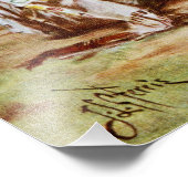 De eerste Thanksgiving, de geschiedenis van het sc Foto Afdruk (Hoek)