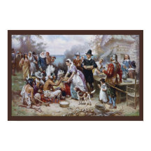 De eerste Thanksgiving door Jean Ferris c. 1912