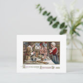 De eerste Thanksgiving Feestdagenkaart (Staand voorkant)