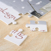 de eerste Thanksgiving Legpuzzel (Zijkant)