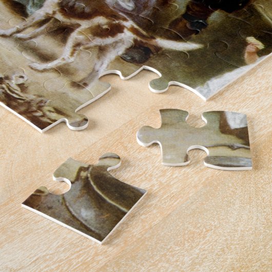 De eerste Thanksgiving Legpuzzel (Zijkant)