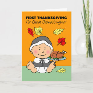 De eerste Thanksgiving pelgrim van de achterkleind Kaart