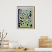 De eerste Tovenaar van de Uitgave van het Afbeeldi Poster (Keuken)