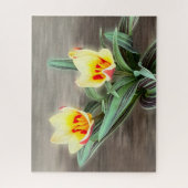De eerste tulpen legpuzzel (Verticaal)