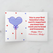DE EERSTE VALENTIJN KAART VAN EEN BABY (Binnen)